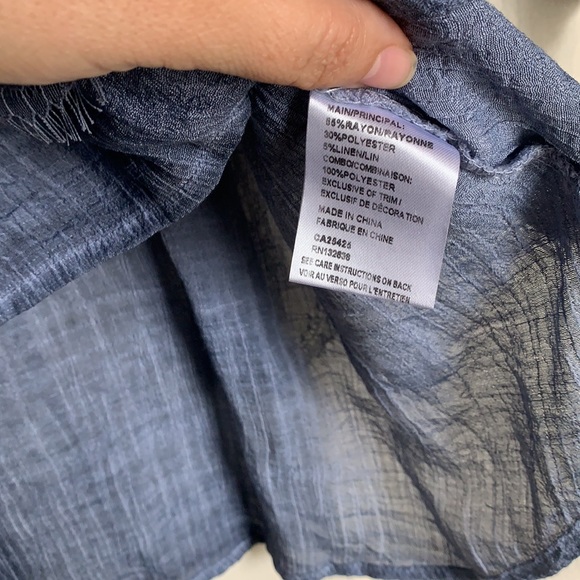 Fitz & Ginger blue top size M - Picture 4 of 7